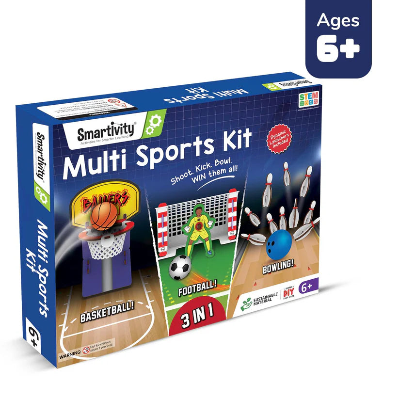 Smartivity 3in1 Multi Sports Kit 3合1 動手砌運動遊戲套裝