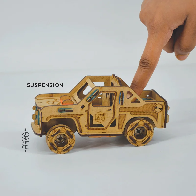 Smartivity STEMWheels Modz Off-Roader DIY彈射飛車-越野車