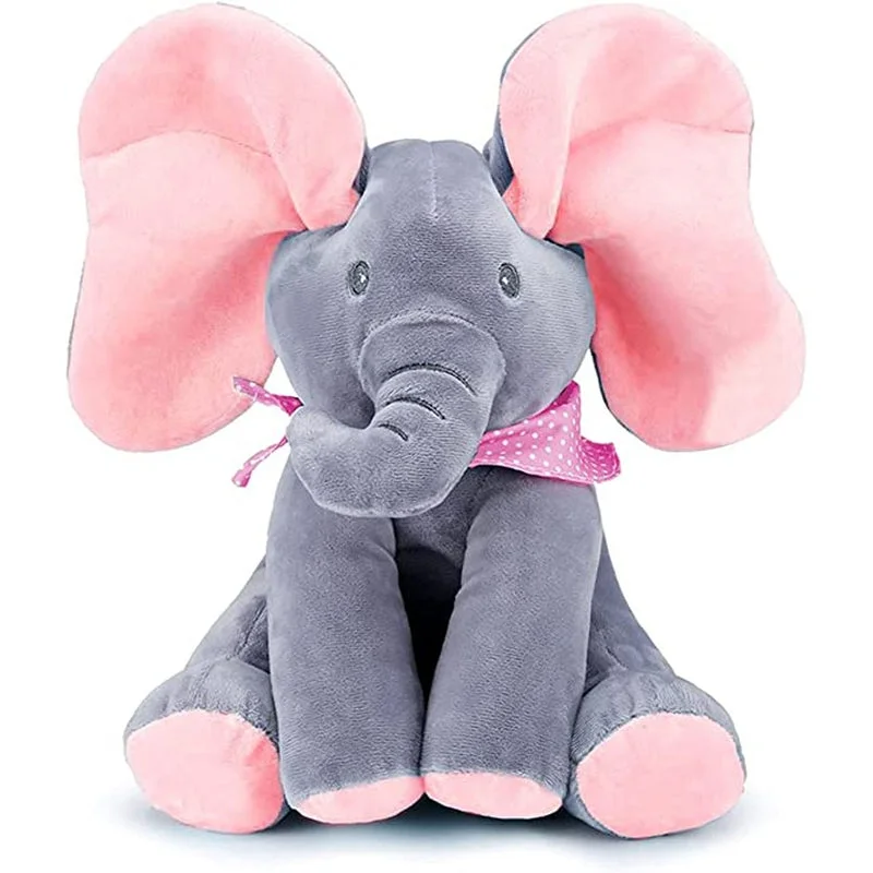 Soft & Cuddly Musical Elephant Snuggle Doll