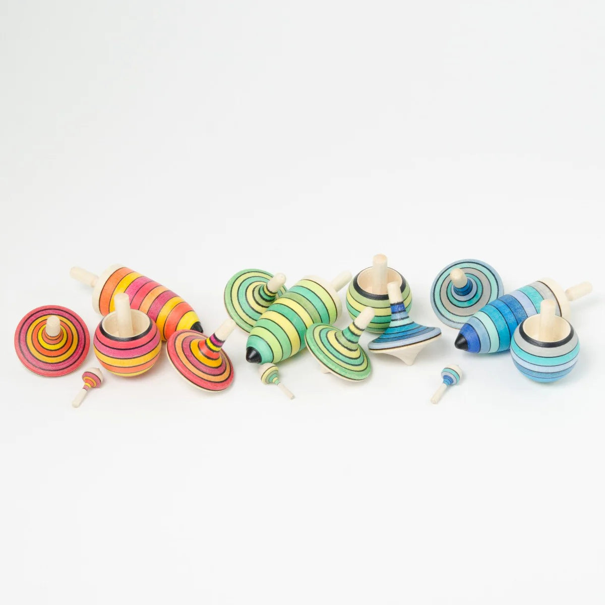 Spinning Top Champion Set - Elements - Mader (Fire, Ice, Lilac, Spring)