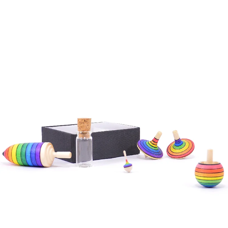 Spinning Top Champion Set - Rainbow - Mader