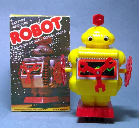 Vintage Hong Kong Go Float Robot