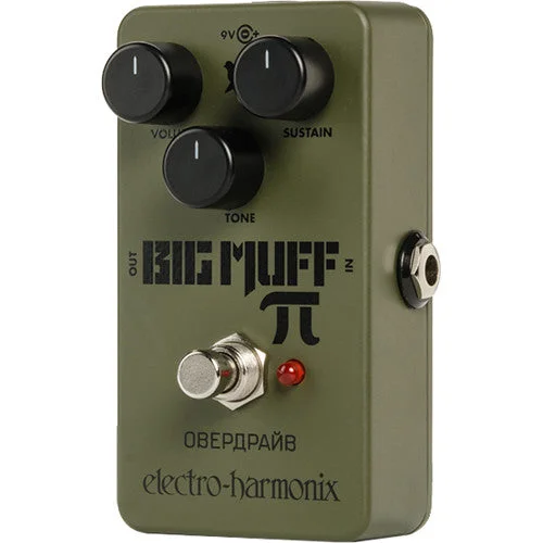 Electro-Harmonix Green Russian Big Muff Distortion/Sustain Pedal