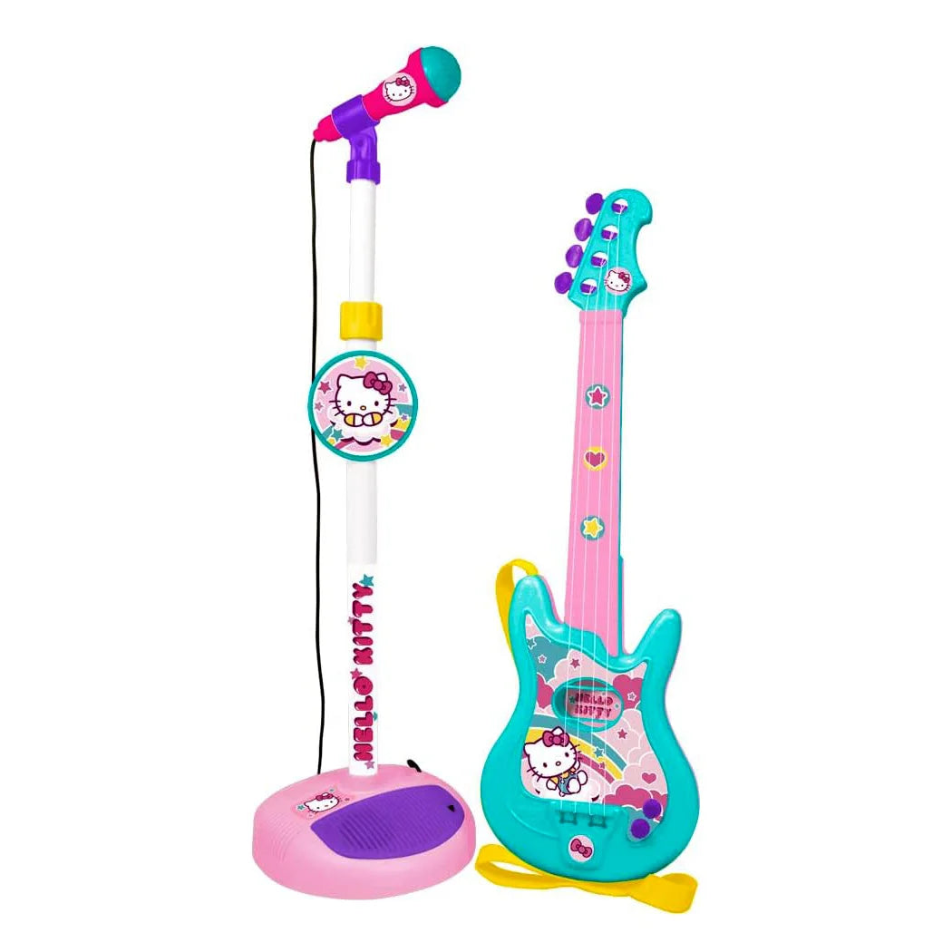 Hello Kitty Guitar and Microphone Set