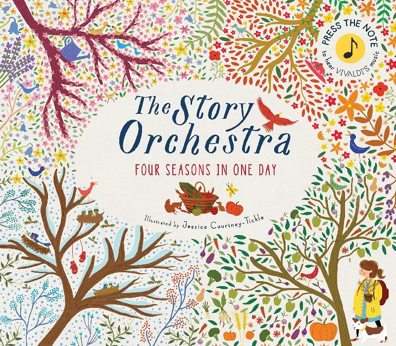 The Story Orchestra Four Seasons in One Day (Hardcover) by Antonio Vivaldi, Jessica Courtney-Tickle Musical series Best Seller